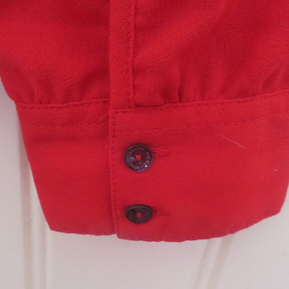 Mexx RED Lightweight Sweater with Semi-Sheer Sleeves M (K426) - Picture 3 of 6